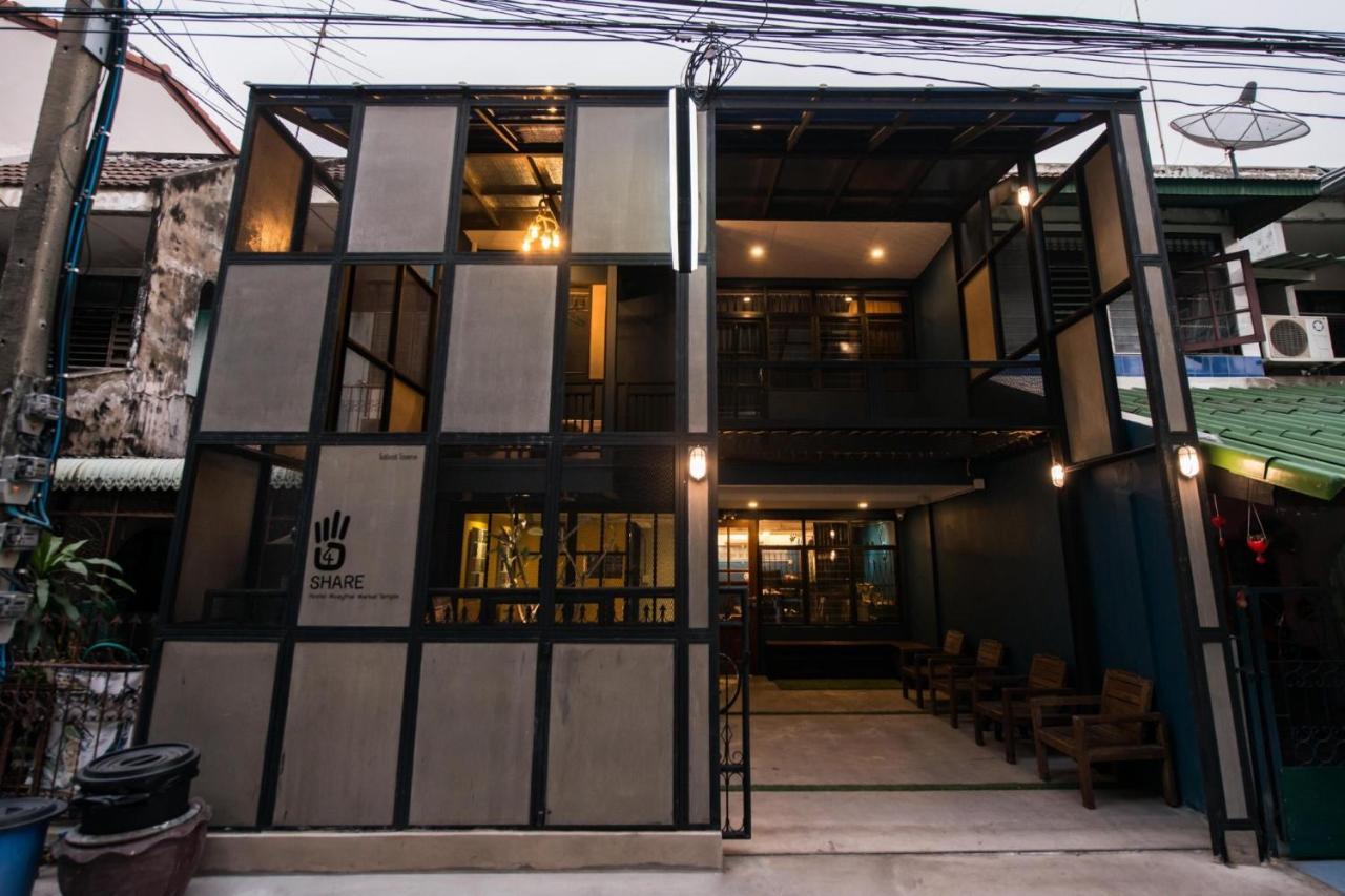 4Share Hostel (Adults Only) Bangkok Bagian luar foto